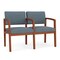 Lesro Lenox 2 Seat Tandem Seating W/ Arm, 44 in W 26 in L 31.5 in H LW2103 - alternate 1